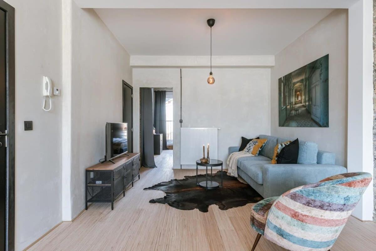 Huswell - Industrial Apartment With Terrace In 安特卫普 外观 照片